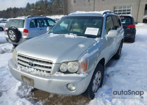 2003 Toyota Highlander Limited V6 from USA, damaged, VIN JTEHF21A230145061
